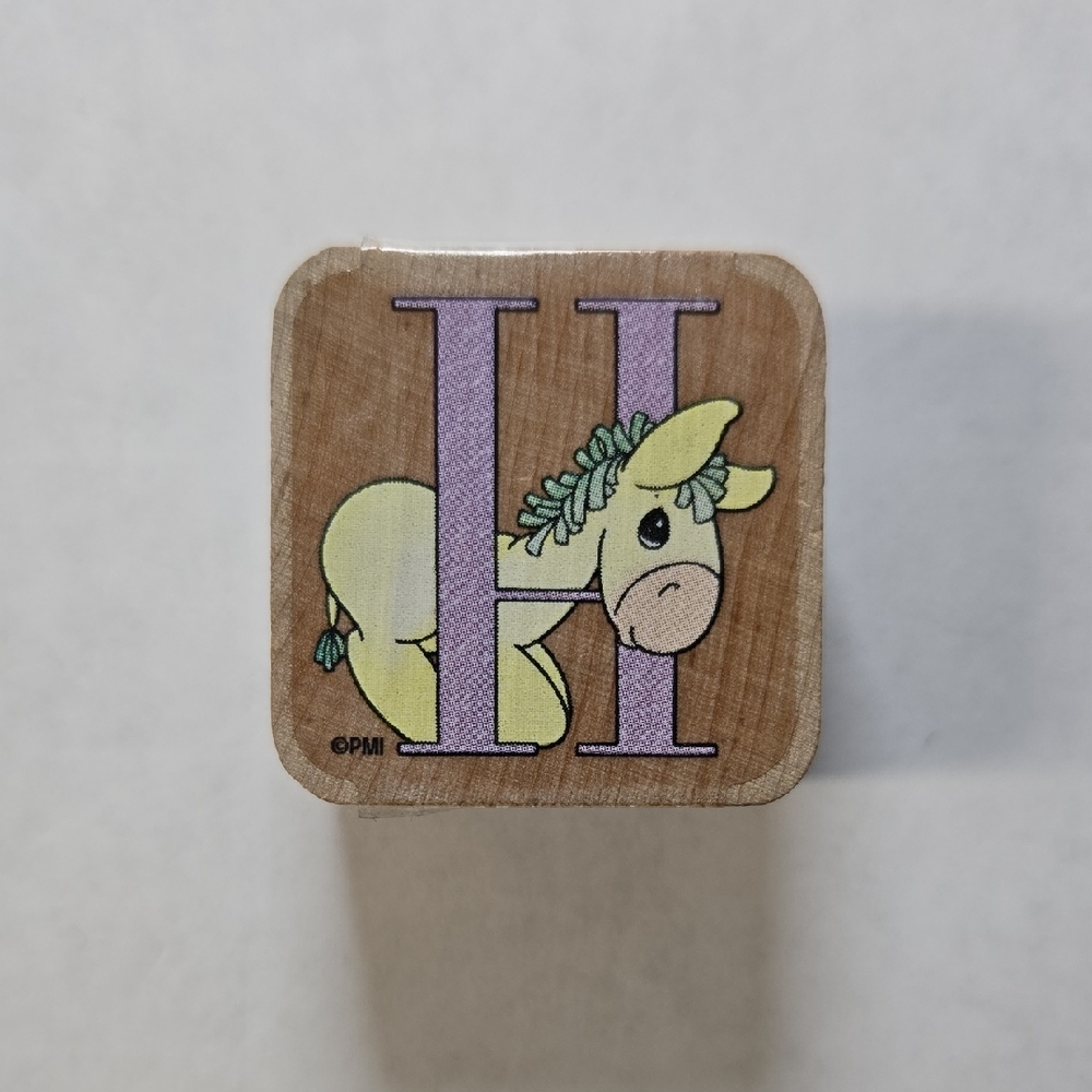Precious Moments Lavender H Stamp